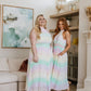 Irresistibly Iridescent Maxi Dress