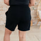 Settle In Dad Shorts in Black