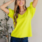 Try Me Balloon Sleeve Blouse