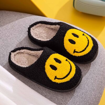 Smiley Face Slippers