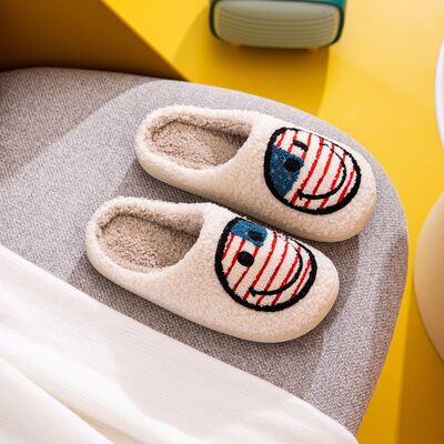 Smiley Face Slippers