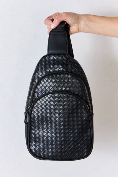 Weaved Sling Bag