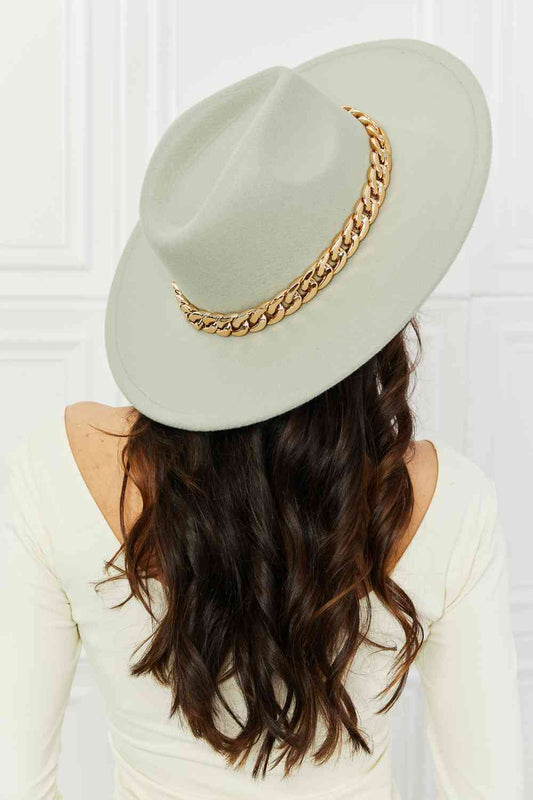 Keep Your Promise Fedora Hat Mint One Size