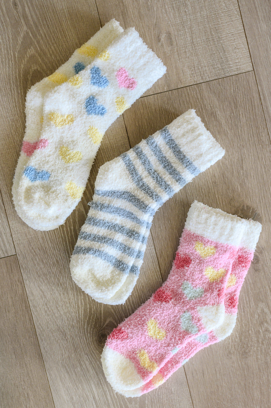 Be Mine Softest Cloud Socks (Set of 3)