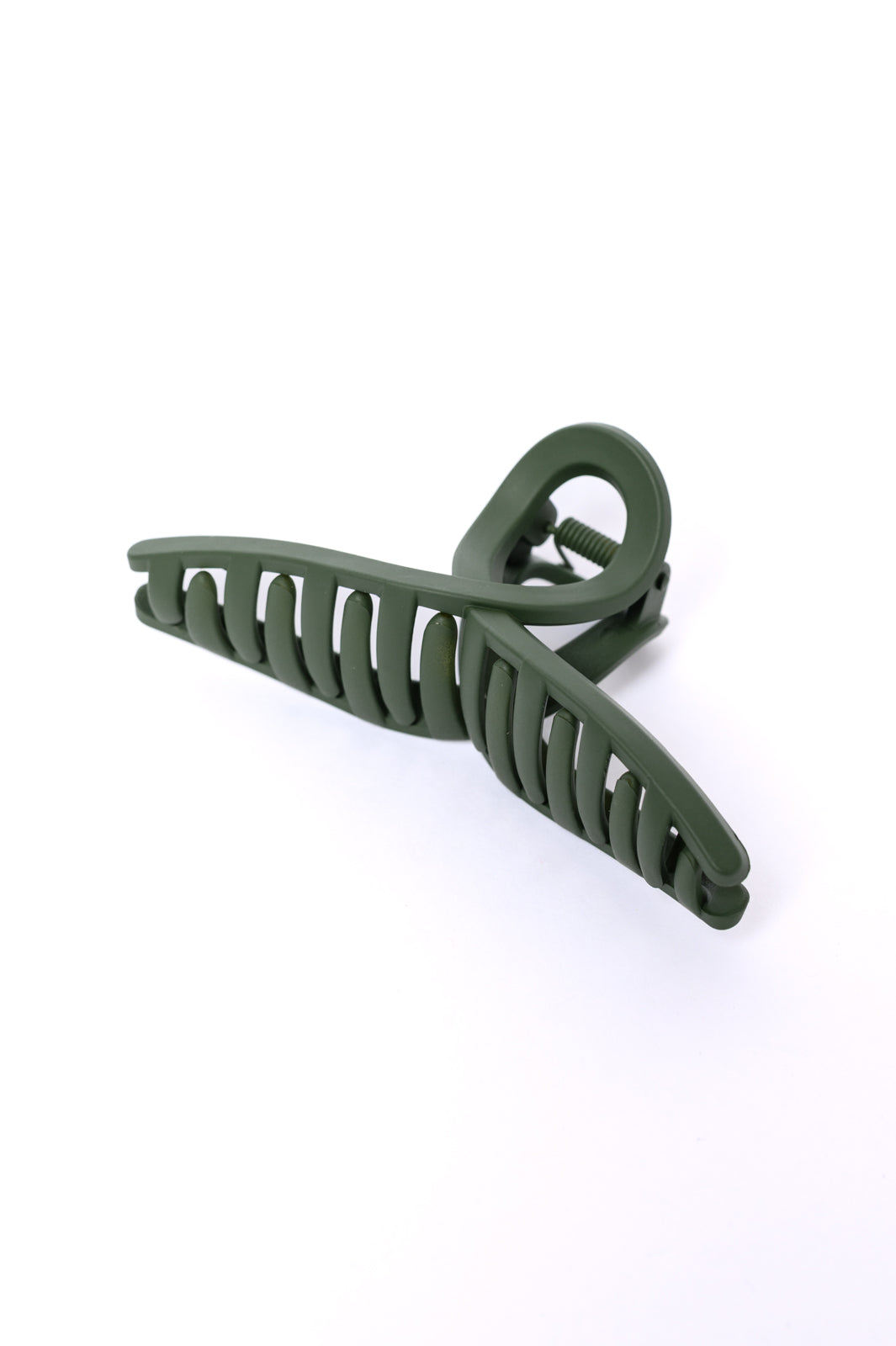 Claw Clip in Forest Green (Set of 4)