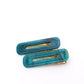 Double Trouble Hair Clip in Sea Blue (Set of 2)