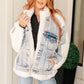 Full Send Sherpa Lined Denim Jacket