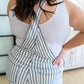 Railroad Stripe Overalls